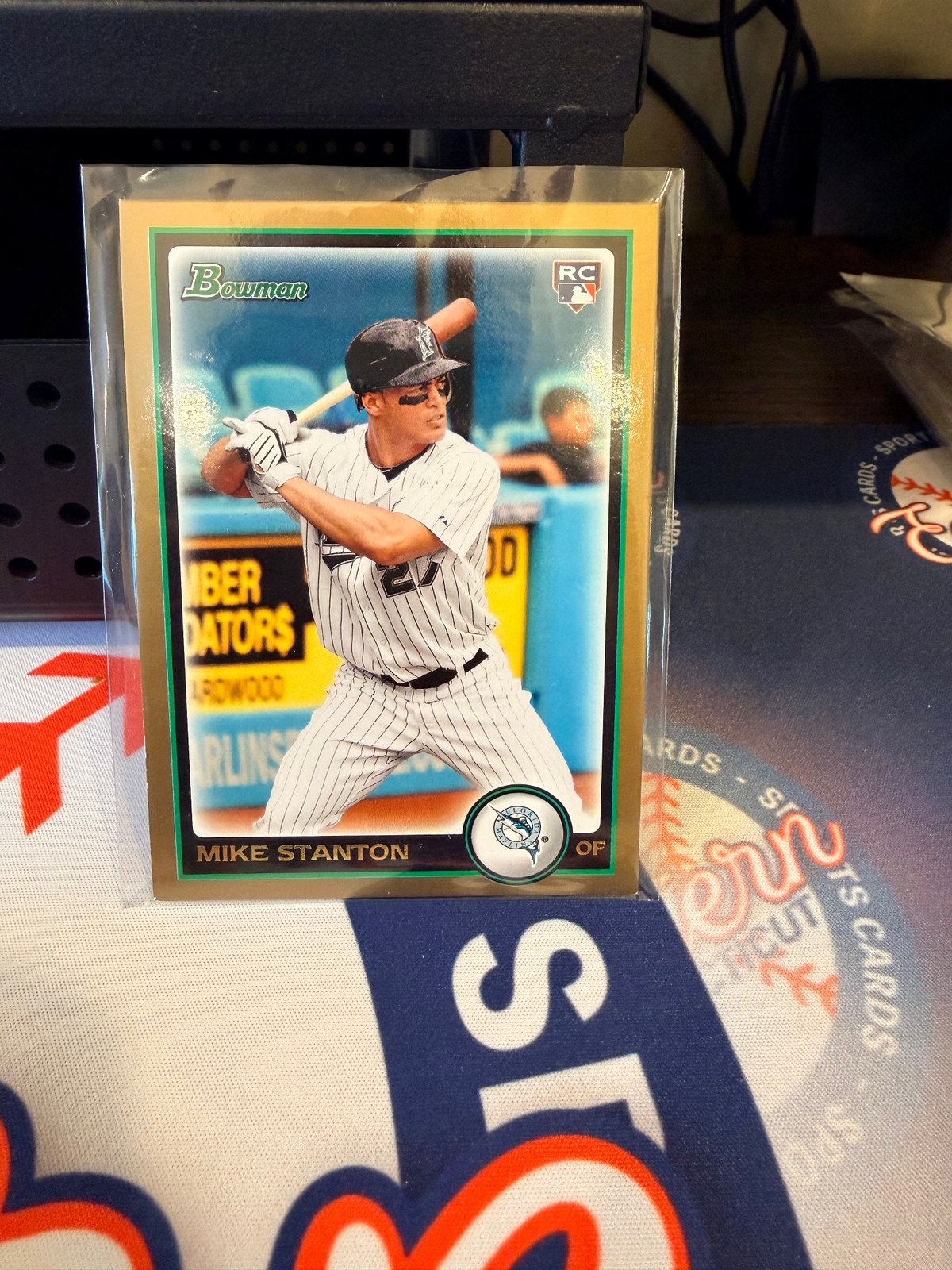 2010 Bowman Draft Picks & Prospects #BDP30 Mike Stanton Gold