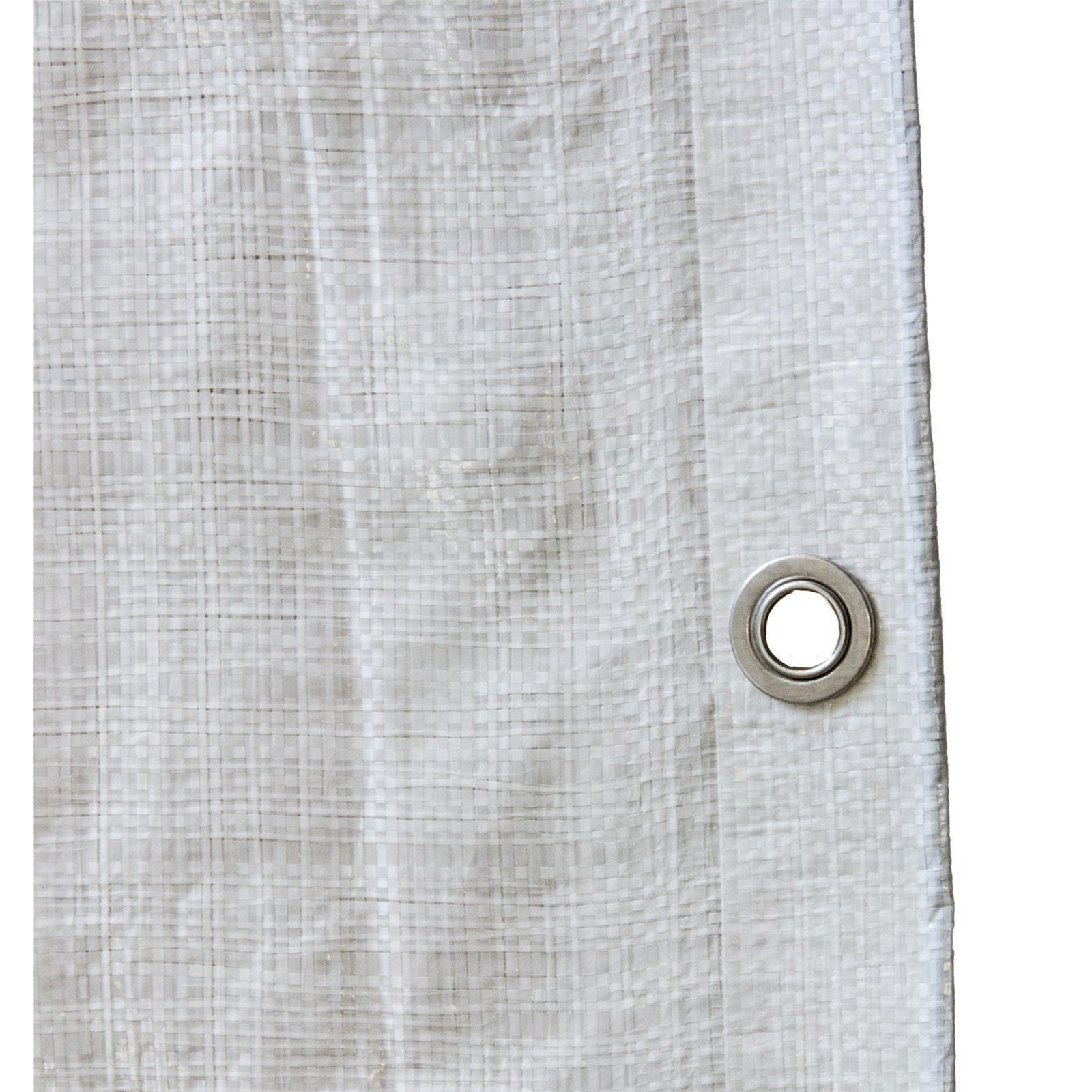 GeZu Impex Lona Armada de Protección Blanca | Impermeable y Anti-UV