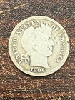 1906 P BARBER SILVER DIME A VERY FINE COIN. PLUS A SURPRISE