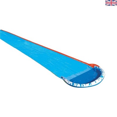 488cm Aufblasbare Wasser Pool Rutschenmatte mit integrierten Wasserdüsen für Kinder
