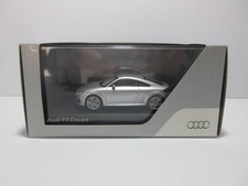 1/43 Audi 3rd generation TT Coupe Silver Floret model car Minicar