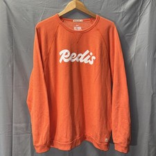 Marine Layer Redis Sweatshirt Mens Extra Large Orange Crewneck Pullover Soft XL