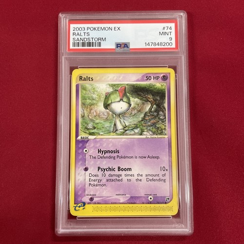 Ralts graded PSA 9 for sale on eBay