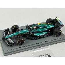 Spark Aston Martin AMR24 Aramco F1 Team Mexico GP 2024 #14 S9553 1/43