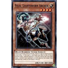 Felis, Lightsworn Archer Yu-Gi-Oh! SDSH-DE018 1st Common