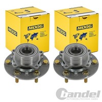 2X Moog RADLAGER-SATZ Vorne Passend FüR Fiat Fullback Mitsubishi L200 Pajero