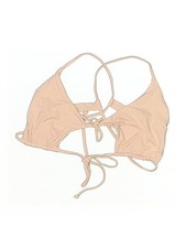 San Lorenzo Women Brown Swimsuit Top L