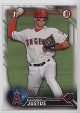 2016 Bowman Draft Draft Picks Connor Justus #BD-61 7c7