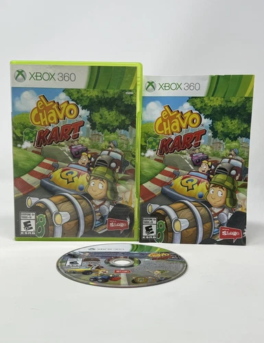 El Chavo Kart (No Scratches) for Xbox 360 - Complete CIB - Ships Same Day