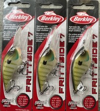 3 Berkley Frittside 7 Crankbait Fishing Lure 2.5” Mf Bluegill S26