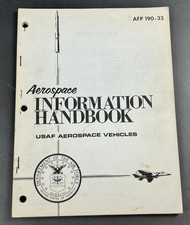 USAF Aerospace Vehicles Photos Information Handbook SR-71 X-24B Stratocruiser ++