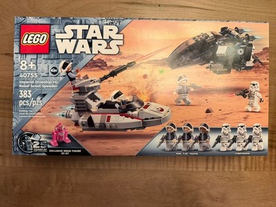 LEGO Star Wars Imperial Dropship vs. Rebel Scout Speeder 40755 set - New sealed