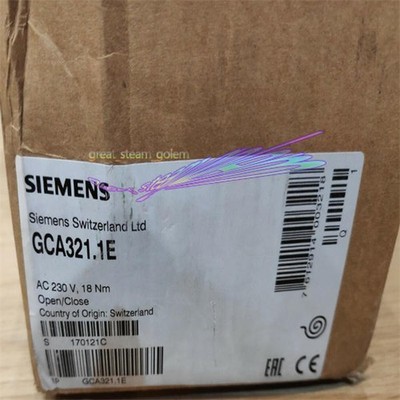 1PC Siemens Electric Damper Actuator GCA321.1E 18Nm 230V NEW