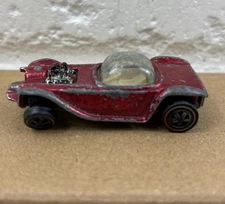 HOT WHEELS RED LINE BEATNIK BANDIT CREAMY PINK w SILVER INT HK RARE 