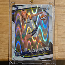 Panini 2025 Prizm WNBA Paige Bueckers #147 White Seismic Prizm RC Wings