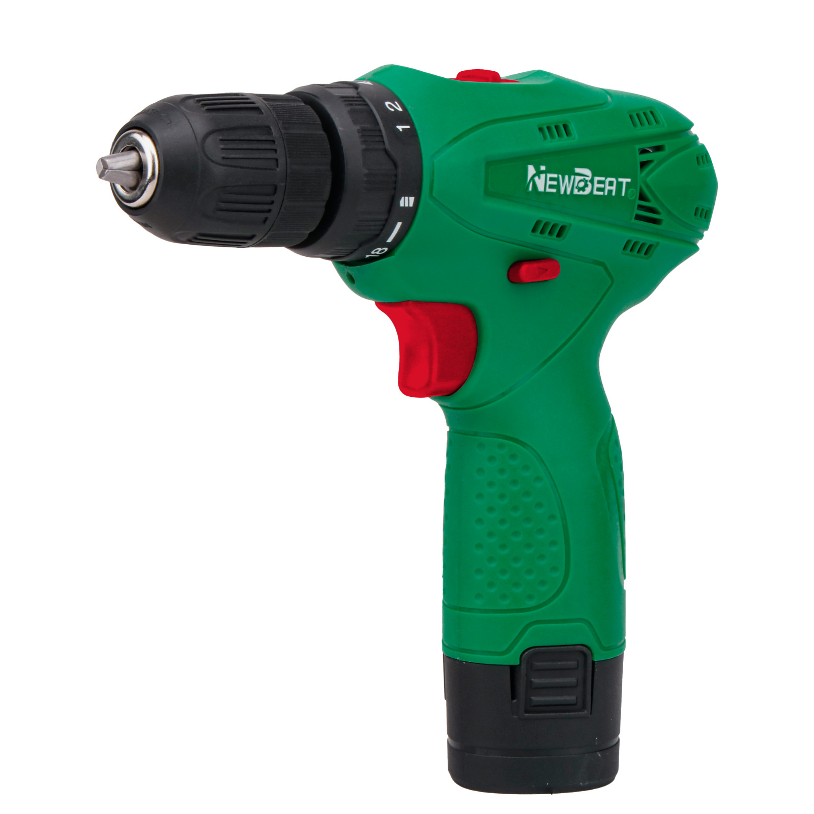 12V Cordless Drill Driver Kit Electric Screwdriver Set With Battery Charger