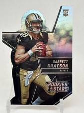 2015 Panini Rookies & Stars [Die-Cut] #RSR18 Garrett Grayson New Orleans Saints