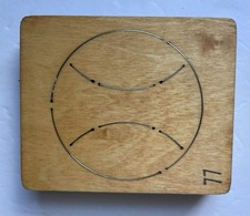 AccuCut Die Cut Shape BASEBALL B1220L 4.75" x 5.75" Made in USA