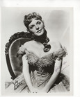 JULIE LONDON lot 2 SIGNED  8x10" photos Grammy winning Torch singer "Emergency" — photo 2