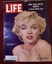 Life Magazine What Really Killed Marilyn Monroe August 7, 1964 Good Condition