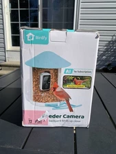 Netvue Birdfy Smart Bird Feeder with Camera & Video 1080P Live Stream, Wireless