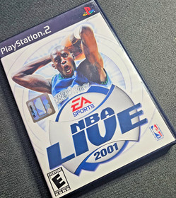NBA: LIVE 2001 - Sony Play Station 2 - Electyronic Arts - PS2 Video Game