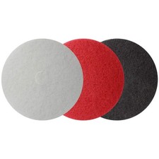 17  Professional Floor Pads Set of 3 pads for Stripping Scrubbing and Buffing