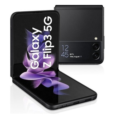 Samsung Galaxy Z Flip3 5G SM-F711B - 128GB -   Schwarz - Top zustand OVP Händler