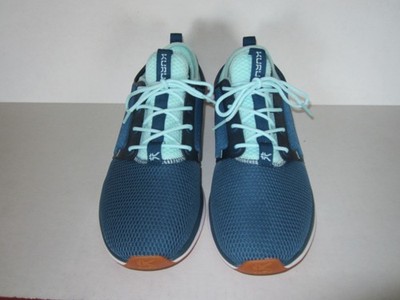 Women Kuru Atom Cloud Sz 10 Medium Blue Teal Comfort Mesh Walking Shoes Sneakers