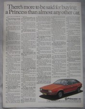 1977 British Leyland Princess Original advert No.1