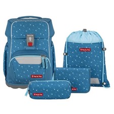 STEP BY STEP BASIC SCHULRANZEN RANZEN SET - BLUE HEARTS NEU