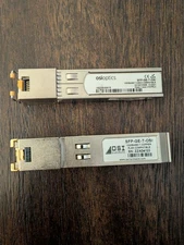 RJ45 1000baseT SFP Copper Transceiver Cage For Network Switch