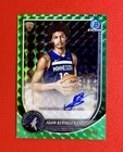 Joan Beringer 2025-26 Bowman Chrome AUTO Green Geometric Refractor #’d /99 (RC)