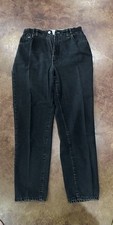 Lee's Jeans Women's Size 10 M Black Classic Fit 1889 Straight - Made in USA