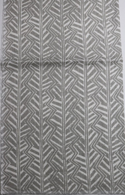 Christopher Farr Cloth 34''X22'' Fabric Remnant ''Geometric Print'' Grey