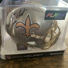 Bobby Hebert Signed Riddell Mini Helmet  From Pristine Auction Mystery Box