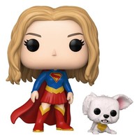 Funko FK90801 - Supergirl (2026) Pop! Heroes Vinyl Figur Supergirl With Puppy Kr