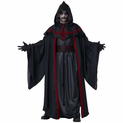 Dark Rituals Priest Dark Cult Mystery Religious Robe Adult Mens Costume S/M