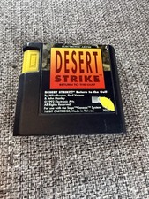 Vintage Desert Strike Sega Genesis Game Cartridge Electronic Arts NTSC-U/C 1992