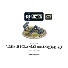 Warlord Bolt Action German Waffen-SS 28m Waffen-SS MG42 MMG Team Firi Pack New