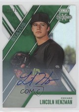 2017 Elite Extra Edition Status Emerald Die-Cut 23/25 Lincoln Henzman Auto 0tw4