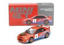 MINI-GT MGT01140-L SUBARU Impreza WRC97 N 1 Winner Rally Deutschland 1999
