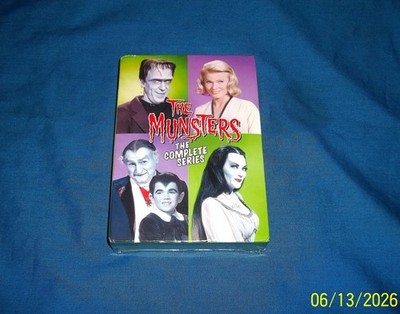 The Munsters: The Complete Series DVD 2016 12 Disc Set Season 1-2 + 2 Movies New