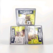  3 PetArmor PLUS 3 Doses Flea Tick Lice Treatment for Cat  Kittens Over 1.5 LBS