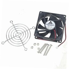 80mm x 80mm x 25mm 24V Brushless DC Cooling Fan 2Pin PC Case Fans  80x25mm
