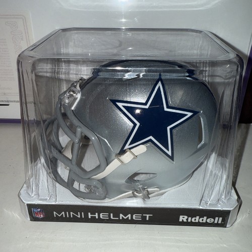 Dallas Cowboys UNSIGNED Speed Mini Helmet Riddell NFL NEW - Picture 2 of 3