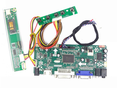 HDMI+DVI+VGA+Audio)LCD Controller Board Kit for QD15TL04/QD15TL02 1280X800 Panel