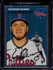 2023 Topps Chrome Platinum Anniversary #176 Esteban Quiroz