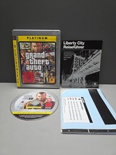 GRANT THEFT AUTO IV + MAP & ANLEITUNG SONY PLAYSTATION 3 PLATINUM GTA 4 PAL PS3