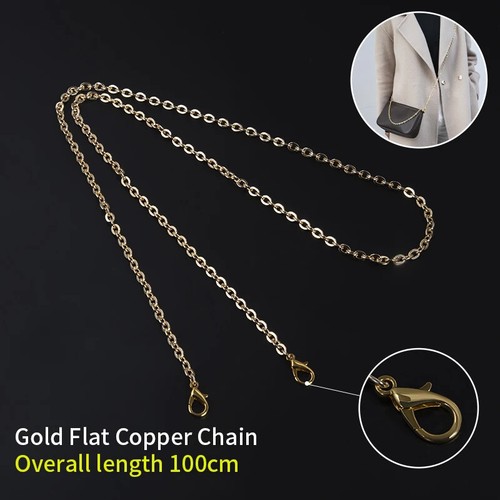 WUTA Bolso Correa para LV Pochette Accesorios Bolsos Perla Bolso de Mano Cadenas Extensión - Imagen 18 de 28